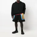 Versace printed track shorts - Black