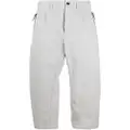 Nike pleat-detail zip-pockets worker pants - Grey
