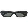 Retrosuperfuture Zenya geometric-frame sunglasses - Black