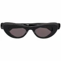 Balenciaga Eyewear Mega cat-eye sunglasses - Black