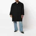 Mackintosh JEAN Storm System wool coat - Black