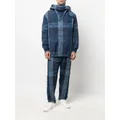 Mackintosh PARIS camouflage-print smock jacket - Blue