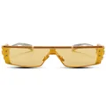 Balmain Eyewear Wonder Boy square tinted sunglasses - Yellow