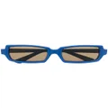 Undercover rectangular-frame sunglasses - Blue