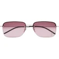 Saint Laurent Eyewear logo-letter gradient sunglasses - Pink
