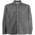 Diesel S-Ocean-E1 cotton shirt jacket - Grey