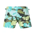 TOM FORD floral-print swim shorts - Green