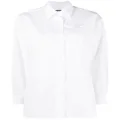 Diesel C-Bruce-B logo-embroidered shirt - White