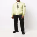 Stone Island Compass-patch zip-up jacket - Green