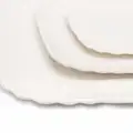Seletti ceramic plate set - White