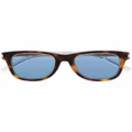Saint Laurent Eyewear square-frame sunglasses - Brown