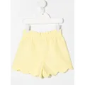 Siola elasticated track shorts - Yellow