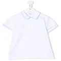 Siola short-sleeved polo shirt - White