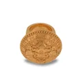 Balmain engraved logo round ring - Gold