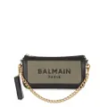 Balmain 1945 logo satchel bag - Grey