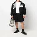 Junya Watanabe MAN Patta zipped hoodie - Black