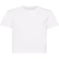 Prada logo-embroidered cotton T-shirt - White