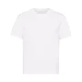 Prada logo-embroidered cotton T-shirt - White