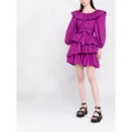 Ulla Johnson Giselle ruffle-detail dress - Purple