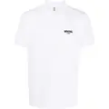 Moschino logo-print polo shirt - White