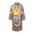 ETRO HOME paisley-print bath robe - Yellow