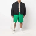 Jil Sander elasticated knee-length shorts - Green