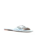 Stuart Weitzman buckle-detail open-toe sandals - Blue