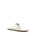 ETRO ball-stud toe-strap sandals - White