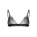 Dolce & Gabbana chantilly-lace triangle bra - Black