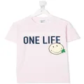 Dsquared2 Kids Smiley-print short-sleeve T-shirt - Pink