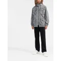 Kenzo zip-up hooded jacket - Grey