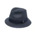 Borsalino woven hemp hat - Blue