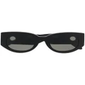 Linda Farrow Debbie D-frame sunglasses - Black