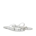 Giuseppe Zanotti Ring crystal-embellished sandals - Silver