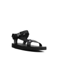 Moncler multi-way strap sandals - Black
