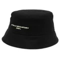 Stella McCartney logo-embroidered bucket hat - Black
