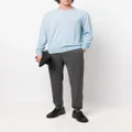 Vince mid-rise tapered trousers - Blue