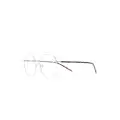 BOSS square-frame optical glasses - Silver