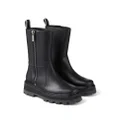 Jimmy Choo Bay Flat chunky leather boots - Black