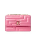 Jimmy Choo Avenue Quad quilted shoulder bag - Pink