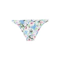 GANNI floral pattern bikini bottoms - Blue