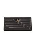 Jimmy Choo Avenue quilted pouch - Black