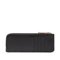 Jimmy Choo Lise zip-around cardholder wallet - Black