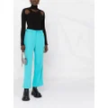 Balenciaga cropped tailored trousers - Blue