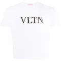 Valentino Garavani VLTN logo-embroidered T-shirt - White
