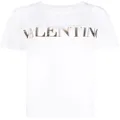 Valentino Garavani logo-print cotton T-shirt - White