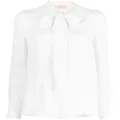 Valentino Garavani Georgette silk blouse - White