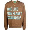 Dsquared2 One Life crew-neck sweatshirt - Brown