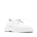 Marsèll lace-up chunky leather brogues - White
