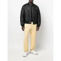 Moschino quilted bomber jacket - Black